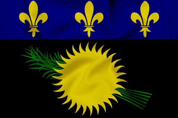 Guadeloupe Country Flag