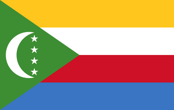 Comoros Flag Illustration 